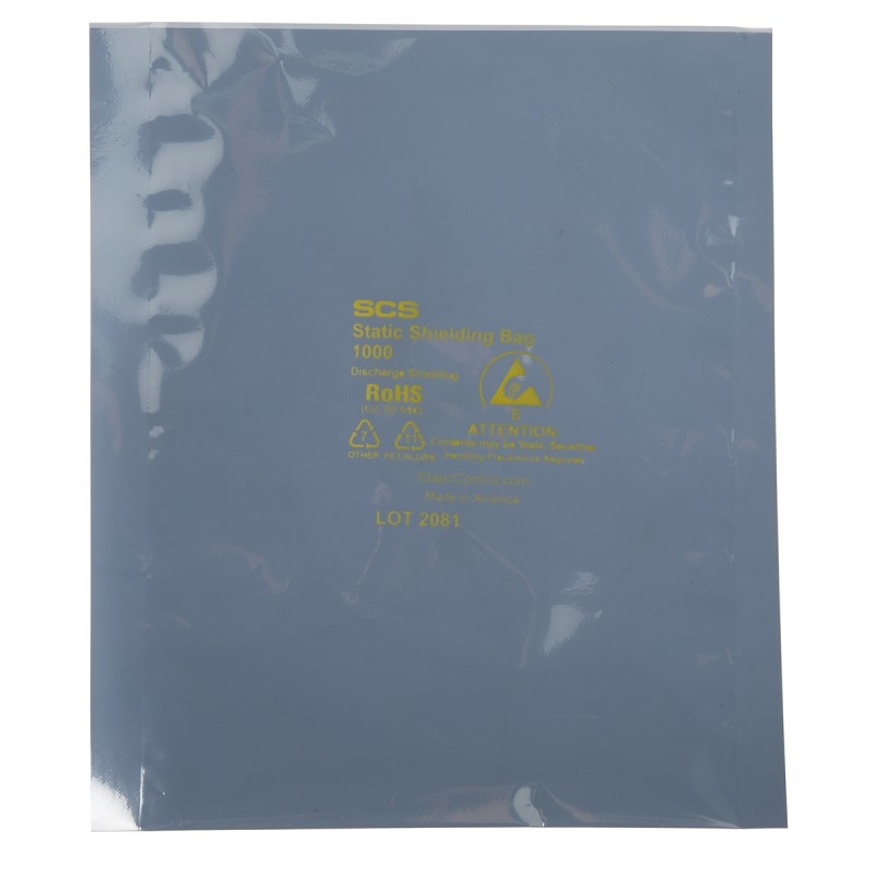 1 Bag of 100 - SCS Static Shielding Bag 127mm(W)x 178mm(L)