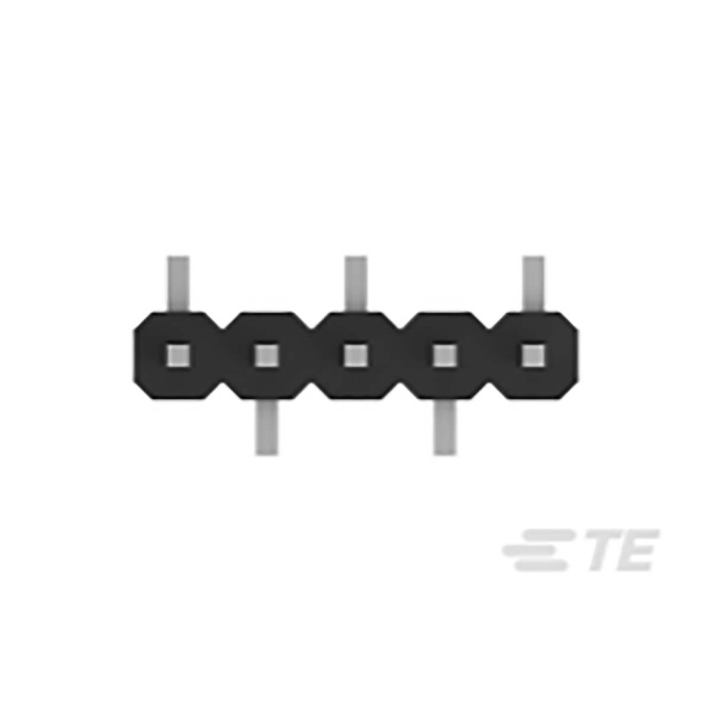 700 pcs - TE Connectivity AMPMODU Series Straight Surface Mount Pin Header, 4 Contact(s), 2.0mm Pitch, 1 Row(s), Unshrouded