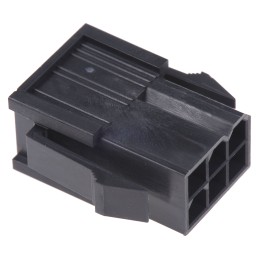 10 pcs - Molex, Mini-Fit Jr Male Connector Housing, 4.2mm Pitch, 6 Way, 2 Row