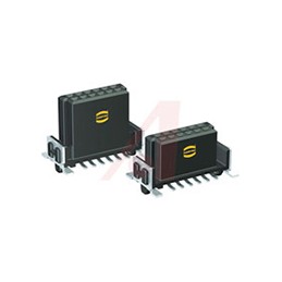 1 pcs - HARTING Har-Flex Series Straight Surface Mount PCB Socket, 20-Contact, 2-Row, 1.27mm Pitch, Solder Termination