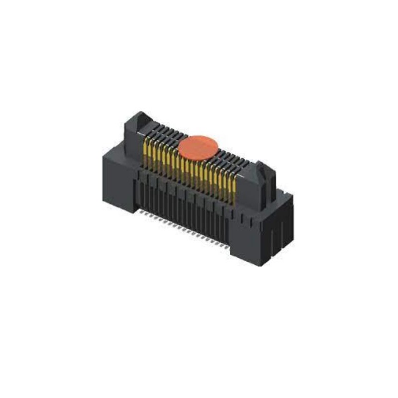 1 pcs - Samtec ERF5 Series PCB Socket, 20-Contact, 2-Row, 0.8mm Pitch