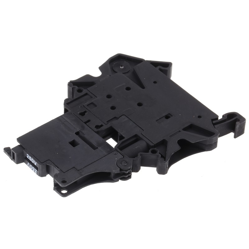 1 pcs - Phoenix Contact UT 4-HESILA 250 Series Black Fused DIN Rail Terminal