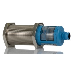 1 pcs - Sick Ultrasonic Barrel-Style Proximity Sensor, M30 x 1.5, 2000 mm Detection, Analogue Output, 9 - 30 V dc, IP67