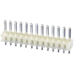 10 pcs - JST NH Series Straight Through Hole Pin Header, 13 Contact(s), 2.5mm Pitch, 1 Row(s), Unshrouded