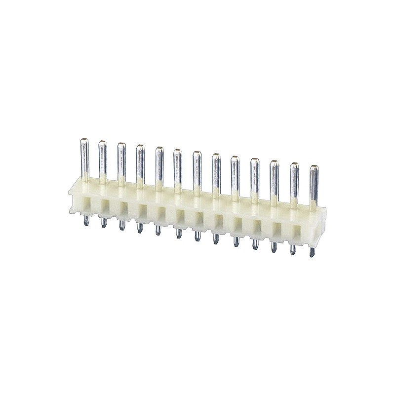 10 pcs - JST NH Series Straight Through Hole Pin Header, 13 Contact(s), 2.5mm Pitch, 1 Row(s), Unshrouded