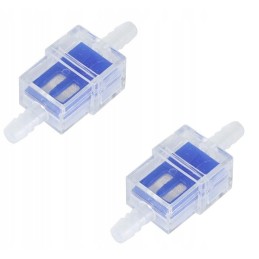 Attaco turbo fuel filter 7mm blue