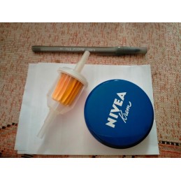 Attaco turbo fuel filter 7mm blue