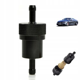 Universal interface motorcycle fuel filter