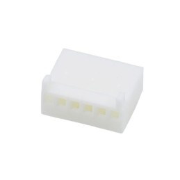 10 pcs - Molex, 2695 Female Connector Housing, 2.54mm Pitch, 6 Way, 1 Row