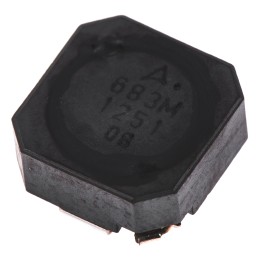 750 pcs - EPCOS, B82462-G4 Shielded Wire-wound SMD Inductor with a Ferrite Core, 68 μH ±20% Wire-Wound 1.3A Idc