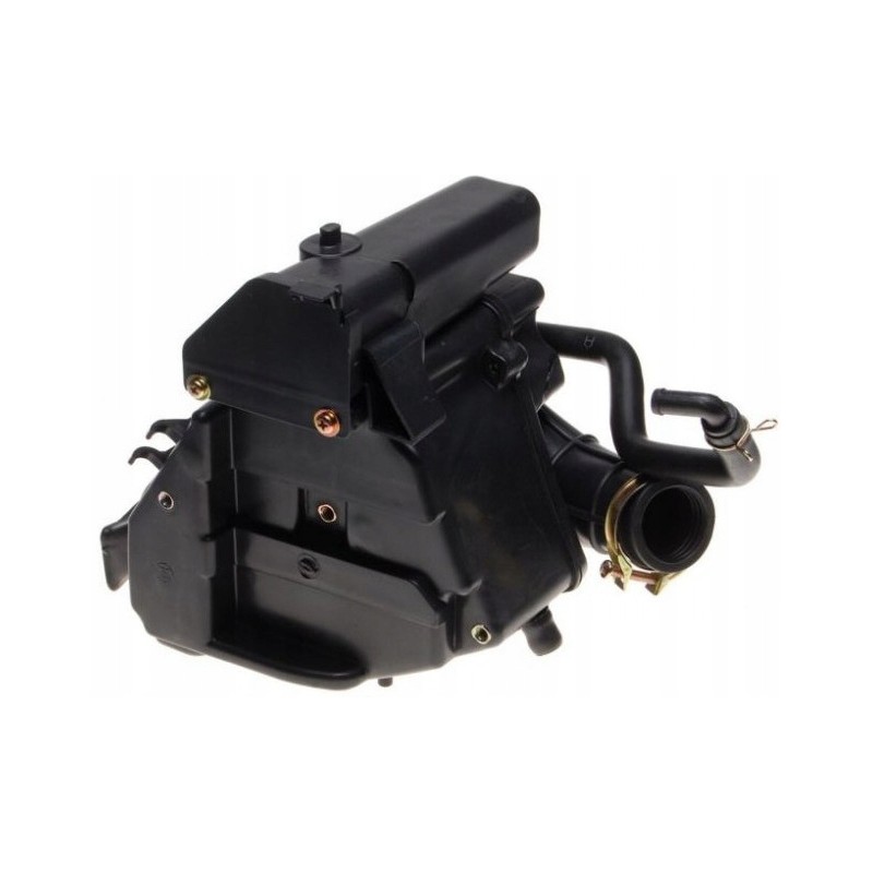 The Romet Zetka air filter housing is complete