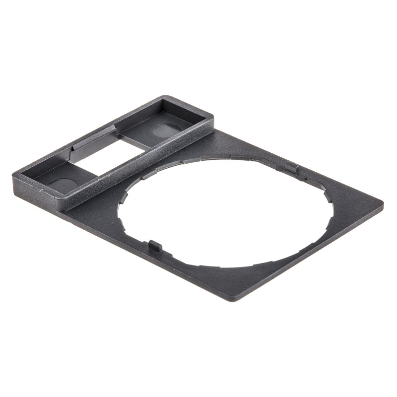 1 Box of 10 - Schneider Electric Blank label holder for Use with XALD Series, XALK Series, XB4 Series, XB5 Series