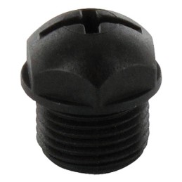 10 pcs - Murrelektronik Limited Male Circular Connector Dust Cap IP67 Rated, Plastic