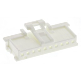 10 pcs - Molex, MicroClasp Female Connector Housing, 2mm Pitch, 10 Way, 1 Row