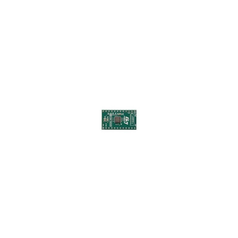 1 pcs : STEVAL-MKI180V1 - Acceleration Sensor Development Tools LIS3DHH adapter board for a standard DIL 24 socket