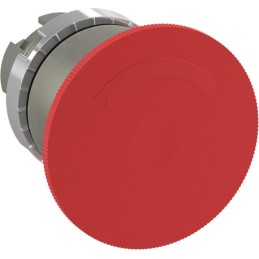 1 Box of 10 - ABB 1SFA1 Series Red Twist Release Push Button