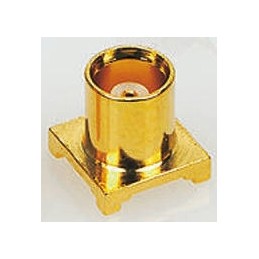 800 pcs - TE Connectivity, jack Surface Mount MCX Connector, 50Ω, Solder Termination, Straight Body