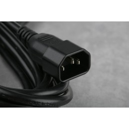 1 pcs - RS PRO IEC C13 Socket to IEC C14 Plug Power Cord, 5m