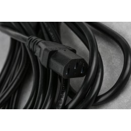 1 pcs - RS PRO IEC C13 Socket to IEC C14 Plug Power Cord, 5m