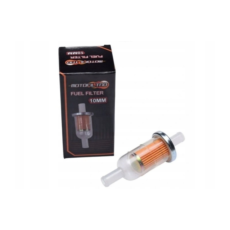 Fuel filter, 10mm paper insert, for Honda Yamaha