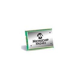 1 pcs : RN2483A-I/RM104 - Sub-GHz Modules Low Power Long Range Transceiver Module(868MHz)