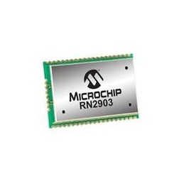 1 pcs : RN2903A-I/RM105 - Sub-GHz Modules Low Power Long Range Transceiver Module(915MHz)
