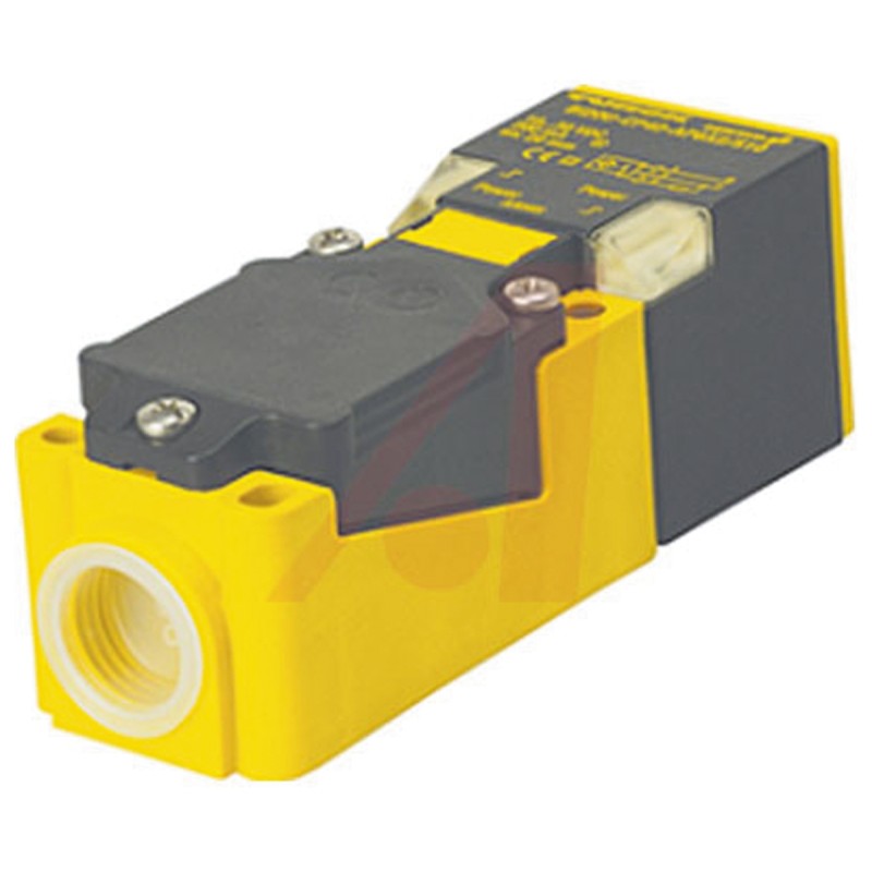 1 pcs - Turck NI50U Series Inductive Block-Style Proximity Sensor, 50 mm Detection, PNP Output, 10 - 65 V dc, IP68