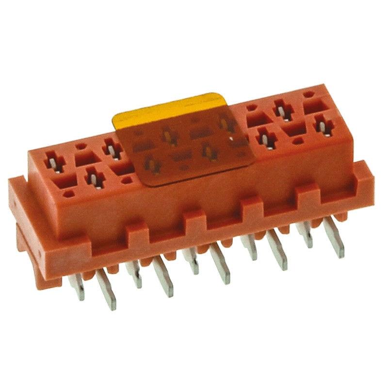 900 pcs - TE Connectivity Micro-MaTch Series Straight Surface Mount PCB Socket, 10-Contact, 2-Row, 1.27mm Pitch, Solder