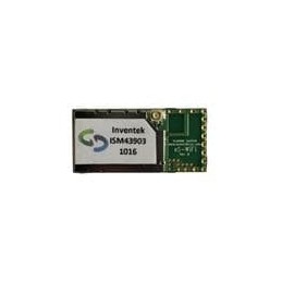 1 pcs : ISM43903-R48-L54-U - WiFi Modules - 802.11 WiFi 2.4 GHz Module with U.FL Connector. 8MB QSPI Flash and 1MB RAM. Cypress 