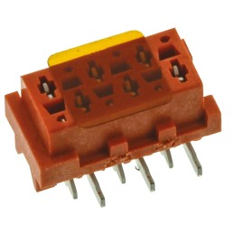 900 pcs - TE Connectivity Micro-MaTch Series Straight Surface Mount PCB Socket, 6-Contact, 2-Row, 1.27mm Pitch, Solder Terminati