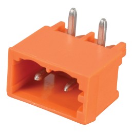 10 pcs - Wago 5.08mm Pitch 2 Way Right Angle Pluggable Terminal Block, Header, Through Hole, Solder Termination