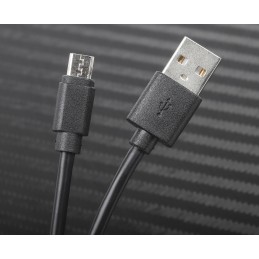 1 pcs - RS PRO USB 2.0 Cable, Male USB A to Male Micro USB B Cable, 1.8m