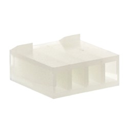 10 pcs - Molex, KK 396 Female Connector Housing, 3.96mm Pitch, 4 Way, 1 Row