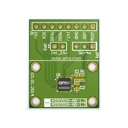 1 pcs : AS5050A-QF_EK_AB - Magnetic Sensor Development Tools Adapter Board