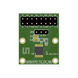 1 pcs : AS5047D-TS_EK_AB - Magnetic Sensor Development Tools Adapter Board