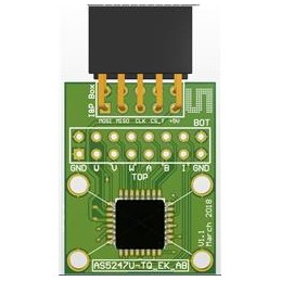 1 pcs : AS5247U-TQ_EK_AB - Magnetic Sensor Development Tools AS5247U Adapterboard