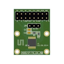 1 pcs : AS5147-TS_EK_AB - Magnetic Sensor Development Tools AS5147 Eval Kit 140-Bit On-Axis
