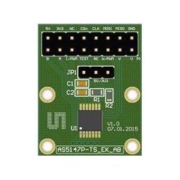 1 pcs : AS5147P-TS_EK_AB - Magnetic Sensor Development Tools Adapter Board