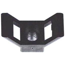 1 Bag of 100 - Thomas & Betts Cable Ties, 22.9mm x 13.8 mm, Black Polyamide, Pk-100