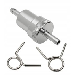 Harley motorcycle fuel filter 1 4 chrome chopper