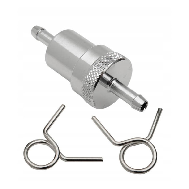 Harley motorcycle fuel filter 1 4 chrome chopper