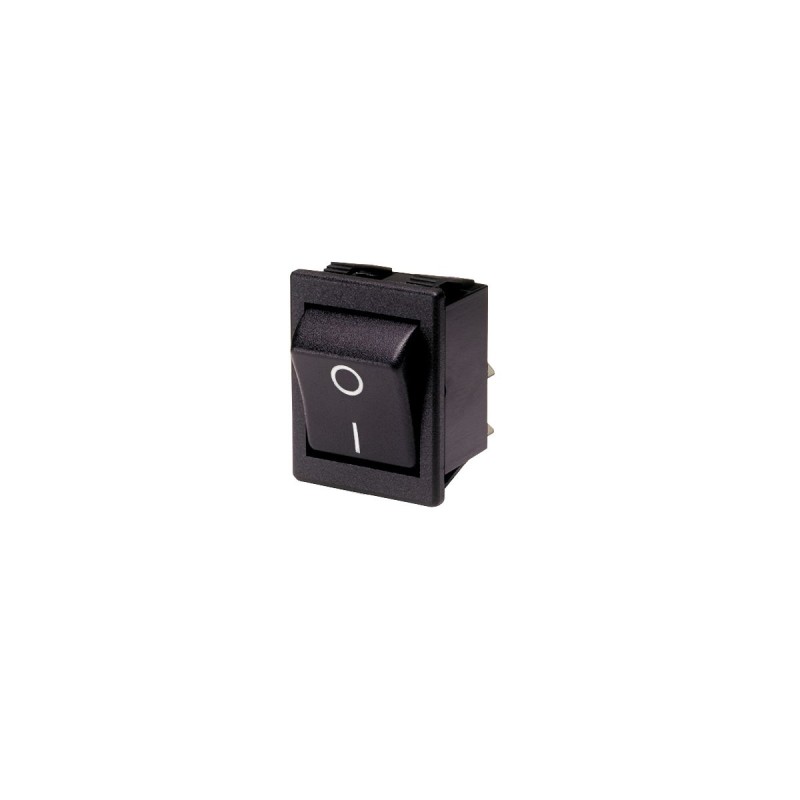 1 Pack of 2 - Bulgin DPST, On-Off Rocker Switch Panel Mount