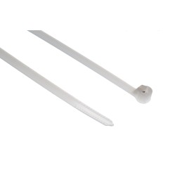 1 Box of 1000 - Thomas & Betts Cable Ties, 360.68mm x 4.83 mm, Natural Nylon, Pk-1000