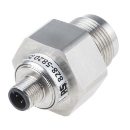1 pcs - RS PRO Pressure Sensor, 0bar Min, 1bar Max, Current Output, Absolute Reading
