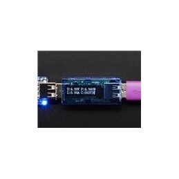 1 pcs : 2690 - Power Management IC Development Tools USB Voltage Meter with OLED Display