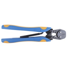 1 pcs - TE Connectivity CERTI-CRIMP Hand Ratcheting Crimp Tool for FASTON 250 Terminals, 0.3 - 2mm² Wire