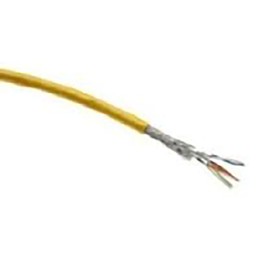 1 Reel of 100 M - HARTING Cat6 Ethernet Cable, S/FTP, Yellow PUR Sheath, 100m