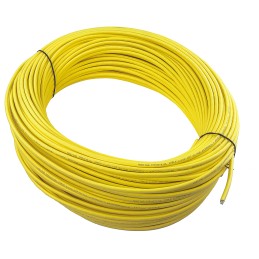 1 Reel of 100 M - HARTING Cat6 Ethernet Cable, S/FTP, Yellow PUR Sheath, 100m