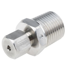 1 pcs - RS PRO In-Line Thermocouple Compression Fitting for Use with Thermocouple, 1/2 NPT, 1/8in Probe, RoHS Compliant Standard