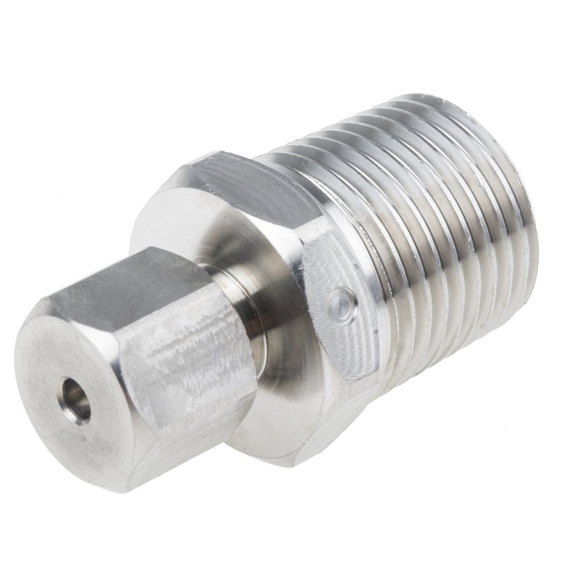 1 pcs - RS PRO In-Line Thermocouple Compression Fitting for Use with Thermocouple, 1/2 NPT, 1/8in Probe, RoHS Compliant Standard